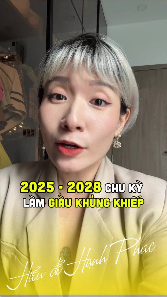 2025 - 2028 Chu kỳ làm Giàu Khủng Khiếp, Bùng nổ cả Tài chính lẫn Tâm Linh