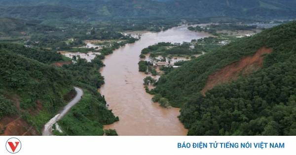 Lũ trên sông Lô, Thương và sông Cả đang xuống, nguy cơ ngập lụt vẫn cao