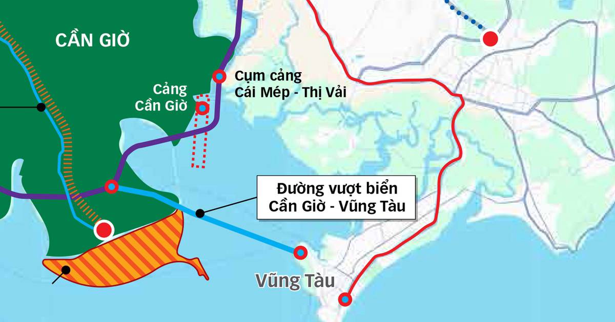 Cần Giờ - từ độc đạo thành trung tâm hạ tầng
