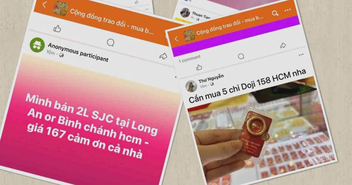 Rủi ro khi 'mua đuổi' vàng trên thị trường 'chợ đen'