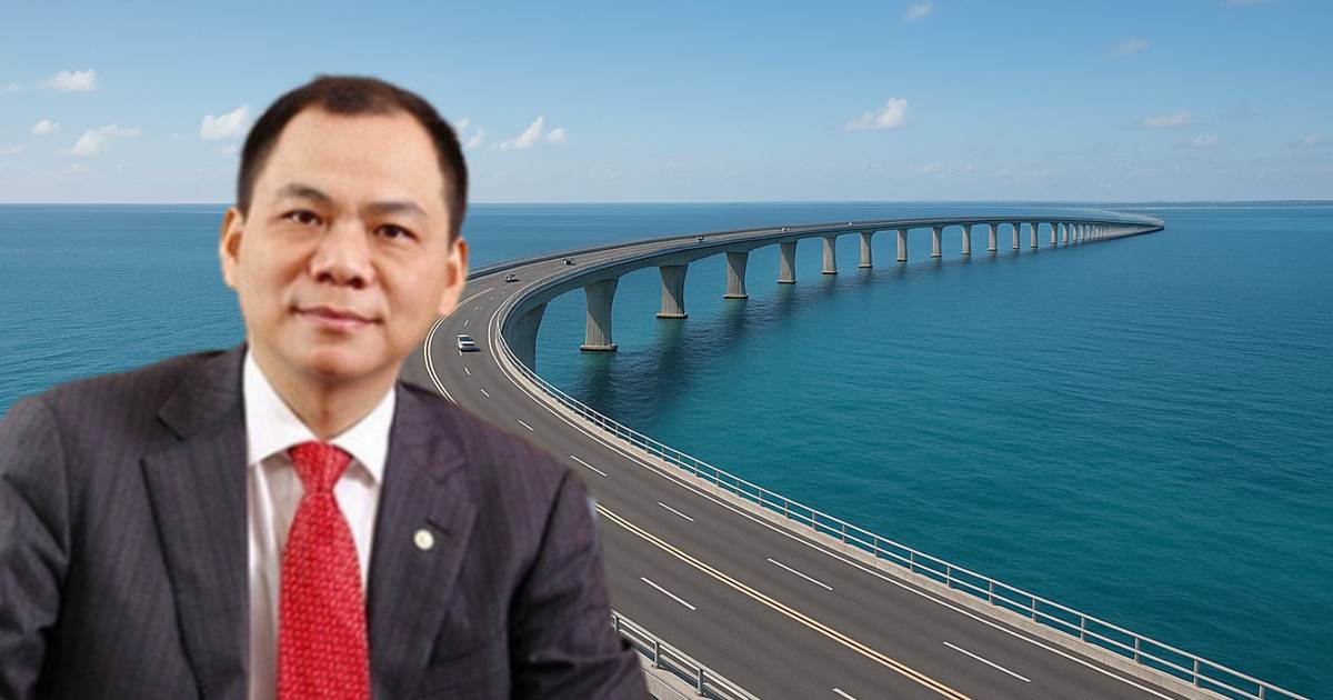 Vingroup (VIC) muốn nghiên cứu cầu vượt biển Cần Giờ - Vũng Tàu