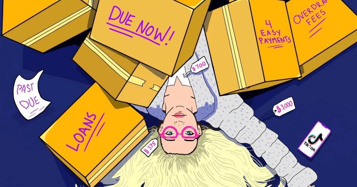 Bạn còng lưng trả nợ vì điều này