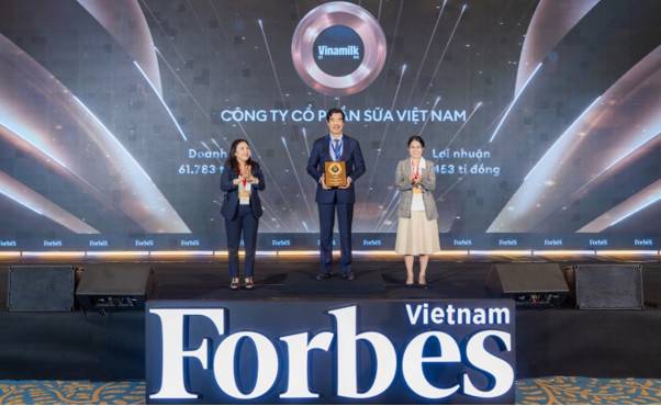 Tại sao Vinamilk đứng đầu danh sách top 25 thương hiệu dẫn đầu 2025 của Forbes Việt Nam