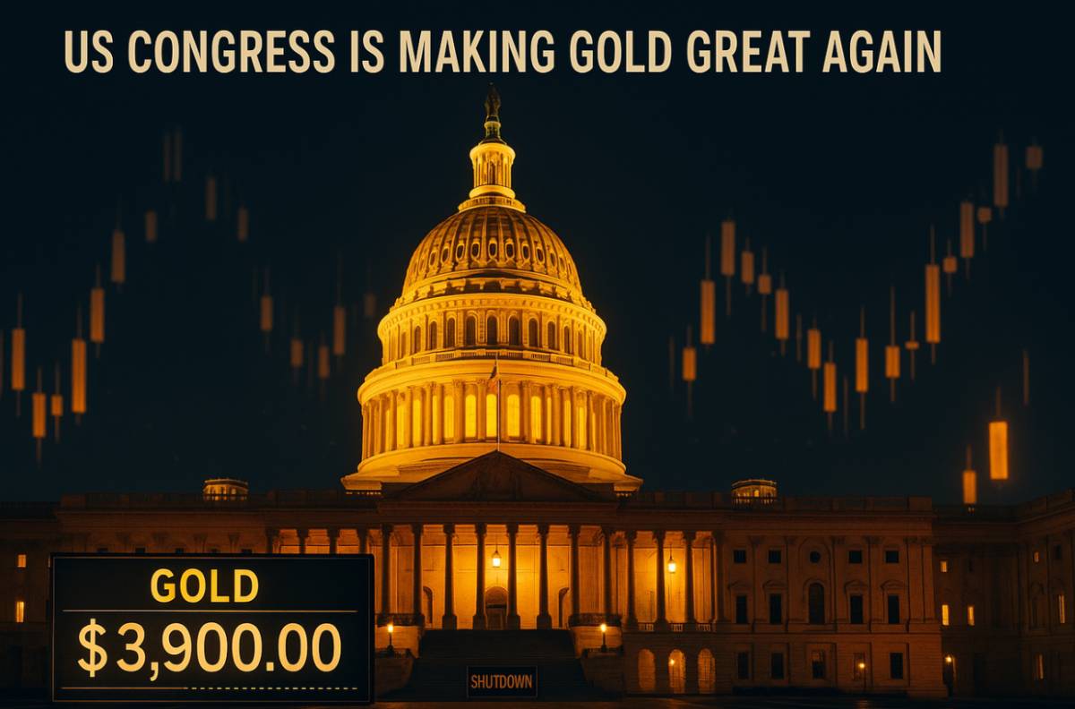 Quốc hội Mỹ đang khiến vàng trở nên hấp dẫn trở lại