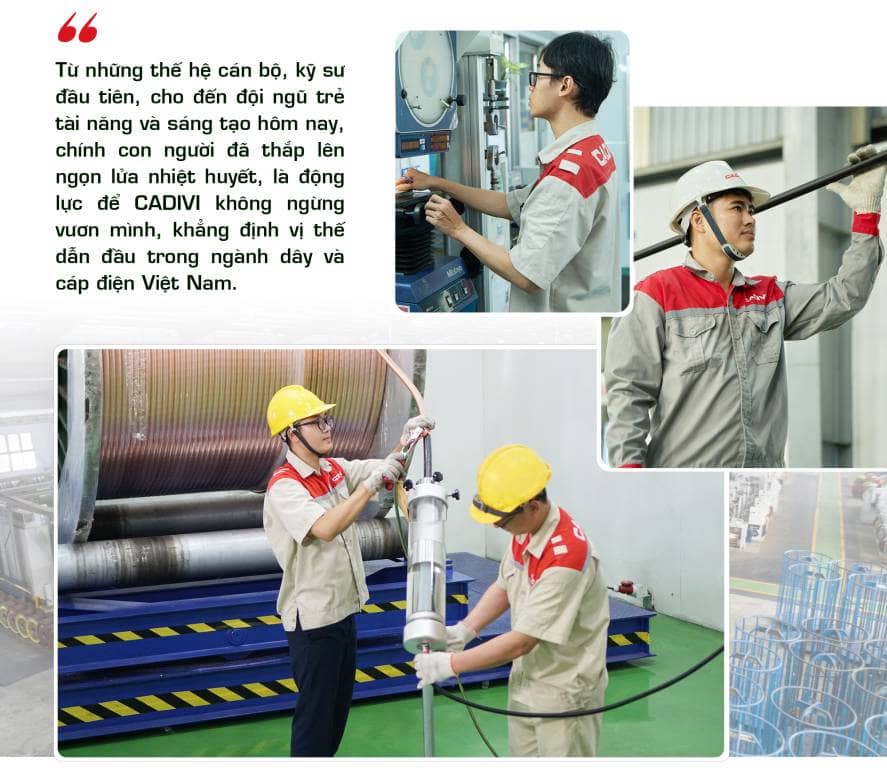 CADIVI – 50 năm đồng hành phát triển cùng đất nước