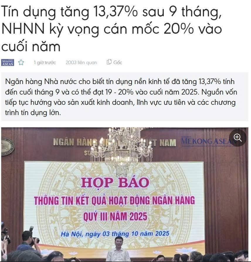 Tín dụng tăng kỷ lục – dòng máu của nền kinh tế đang lưu thông mạnh nhất sau nhiều năm