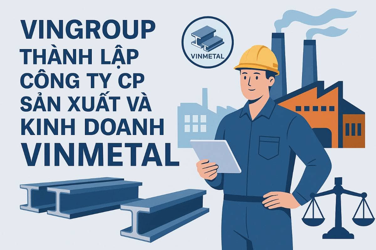 Nhận định sự kiện: Vingroup thành lập Công ty CP Sản xuất và Kinh doanh VinMetal