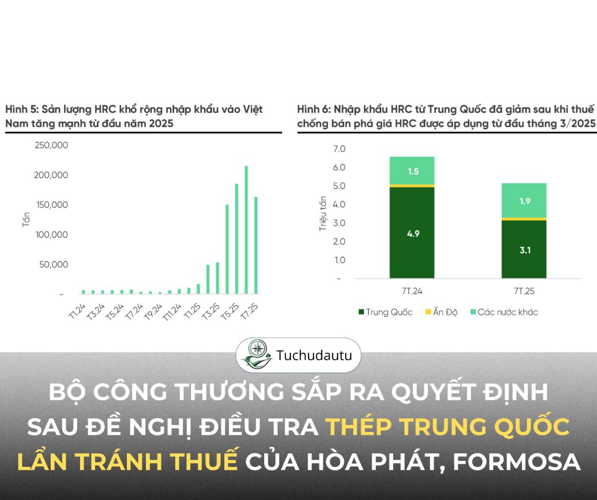 Bộ Công Thương sắp ra quyết định sau đề nghị điều tra thép Trung Quốc lẩn tránh thuế của Hòa Phát, Formosa