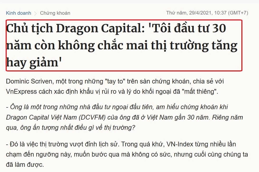 Tản mạn câu chuyện "nâng hạng thị trường"