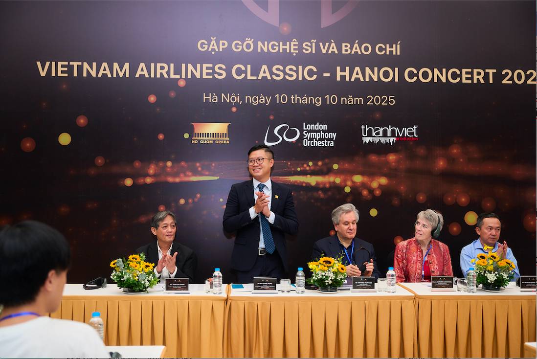Vietnam Airlines Classic - Hanoi Concert 2025 trở lại với Dàn nhạc Giao hưởng London và chỉ huy Antonio Pappano