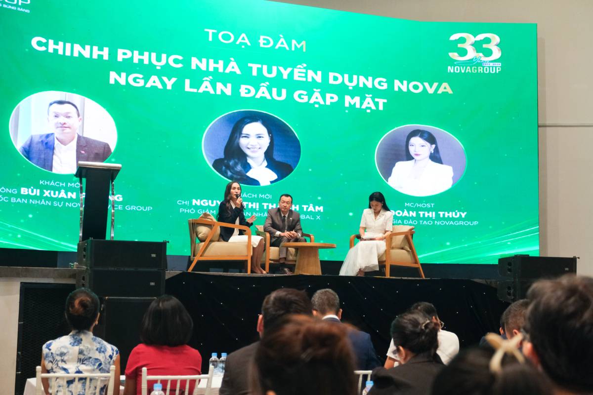 Hội thảo Nhân tài NovaGroup 2025: Hàng trăm ứng viên quy tụ, 500 cơ hội việc làm ngành bất động...