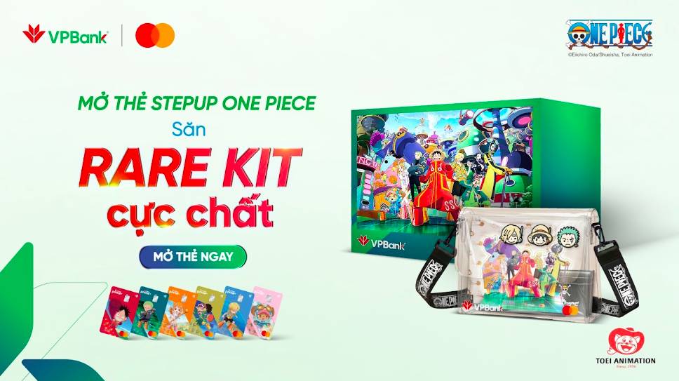 Ra mắt thẻ tín dụng VPBank One Piece – Kết hợp tài chính và văn hóa giải trí 