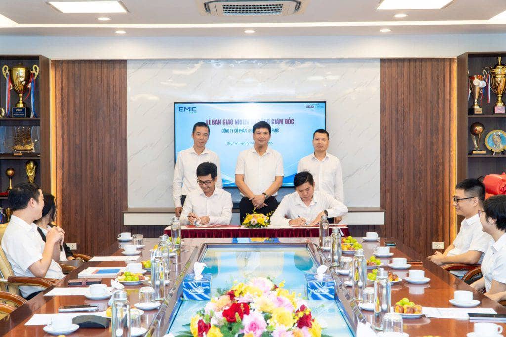 Công bố quyết định bổ nhiệm Tổng Giám đốc cho các dơn vị thành viên EMIC, MEEPOWER