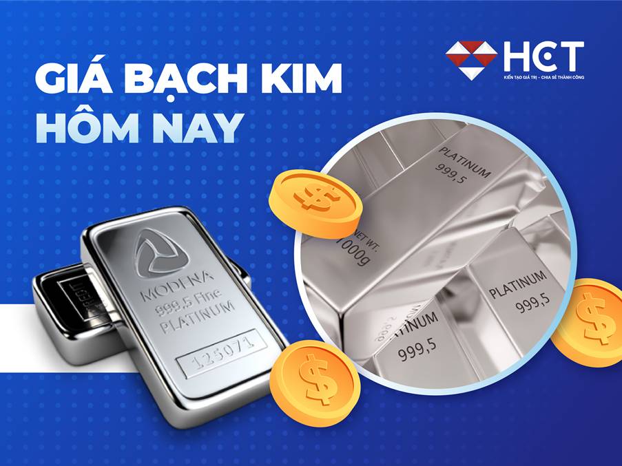 Bạch Kim Lao Dốc Mạnh – Tâm Lý Trú Ẩn Suy Giảm, Áp Lực Chính Trị Và Đồng USD Tăng