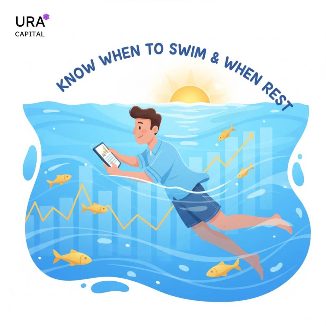 Thị trường chứng khoán giống như đại dương, bạn cần biết khi nào bơi và khi nào nghỉ