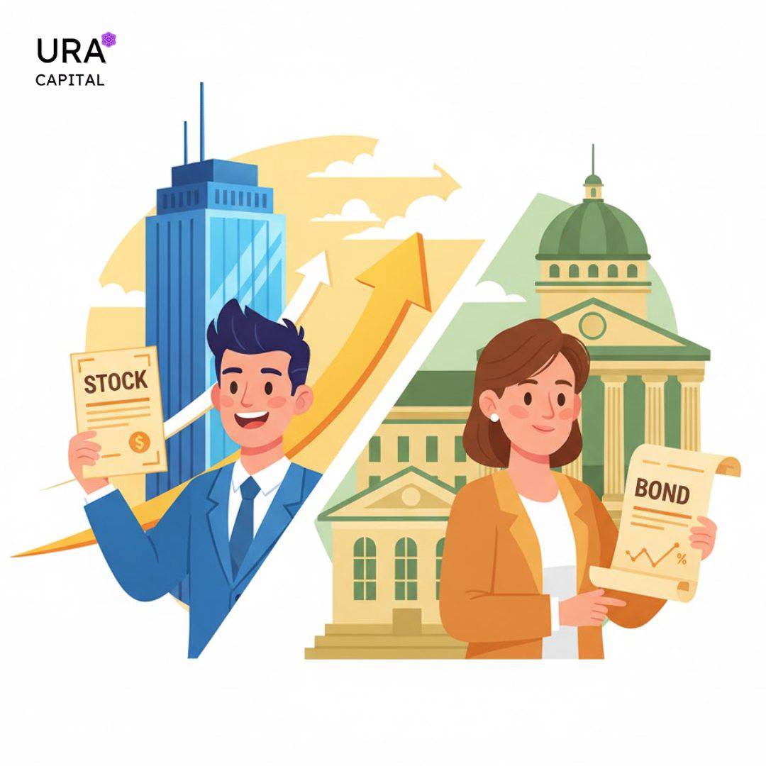 Sự khác biệt giữa cổ phiếu và trái phiếu - Hiểu để đầu tư thông minh hơn