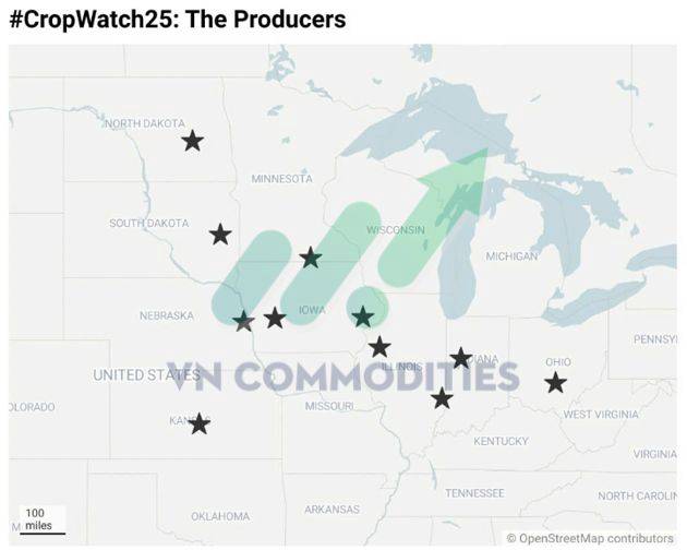 Nông sản Mỹ dẫn sóng giữa mùa thu hoạch, cà phê và ca cao bước vào giai đoạn tái cân bằng cung – cầu