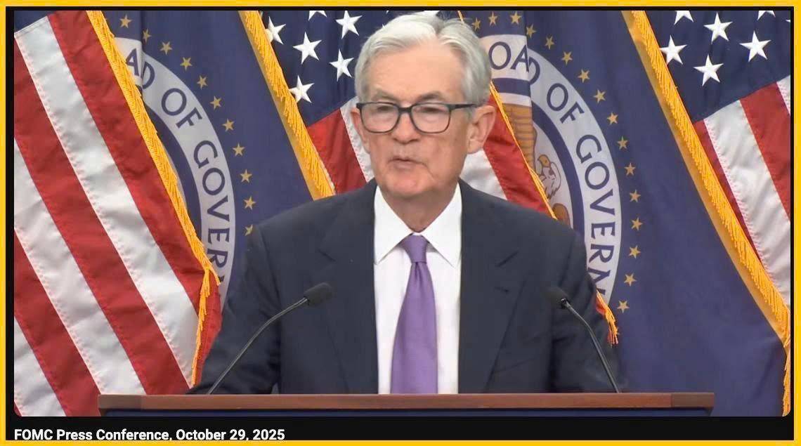 Vàng giảm sau phát biểu của Chủ tịch Fed Powell!