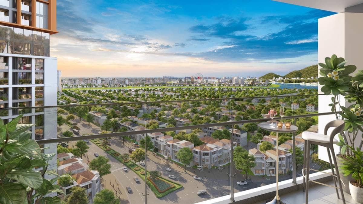 Biểu tượng “Song lân chầu nhật” và tinh thần phương Đông trong thiết kế Cora Tower