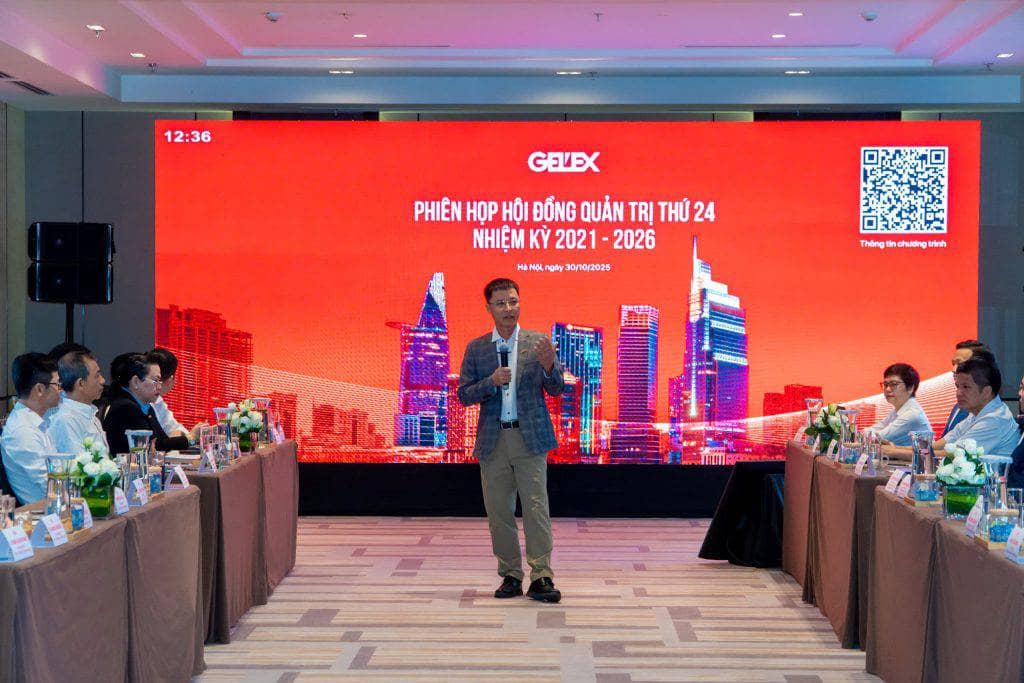 Hội đồng Quản trị GELEX tổ chức phiên họp thứ 24 (nhiệm kỳ 2021-2026): Kiến tạo tầm nhìn chiến lược
