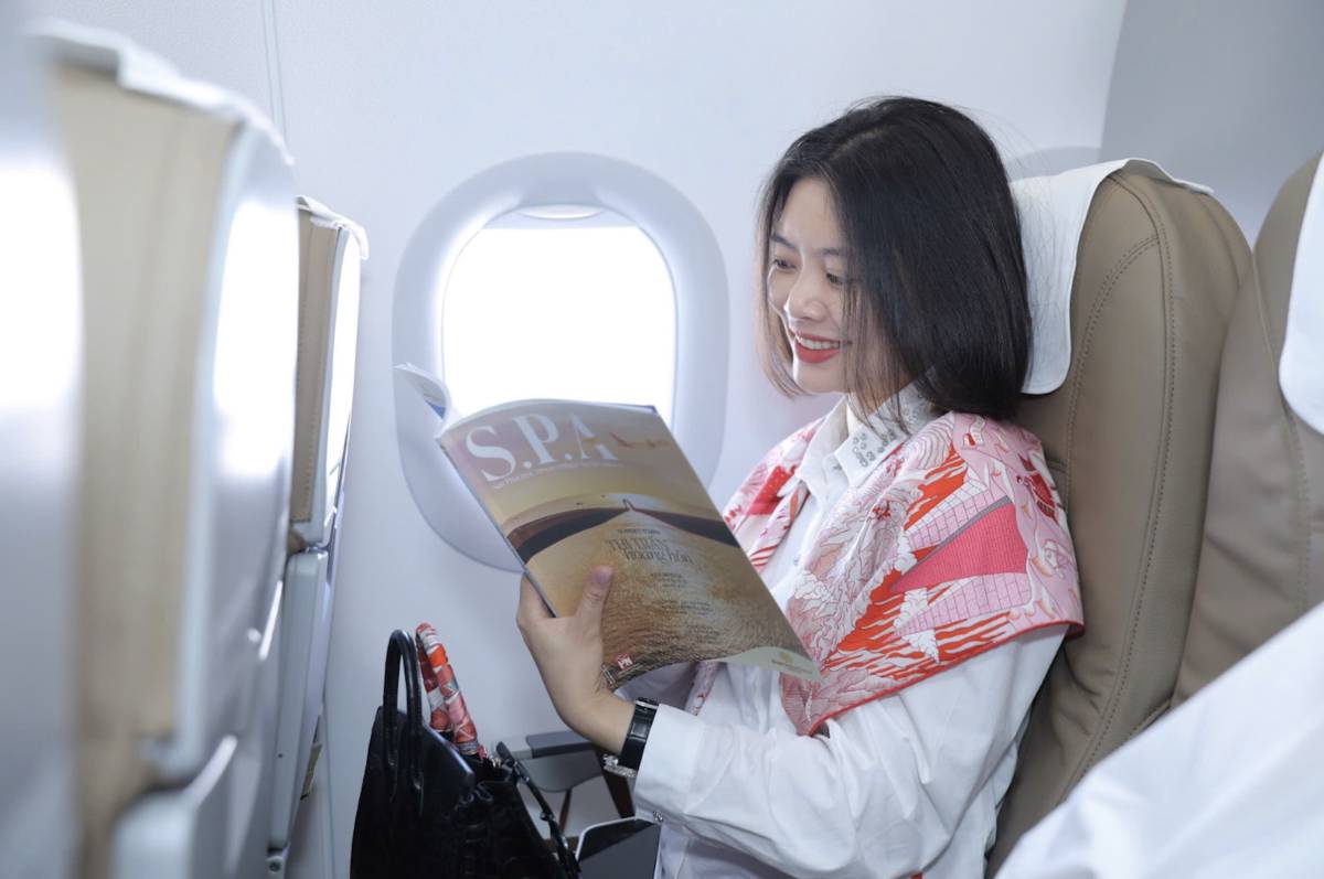Những hình ảnh chuyến bay đầu tiên của hãng hàng không Sun PhuQuoc Airways