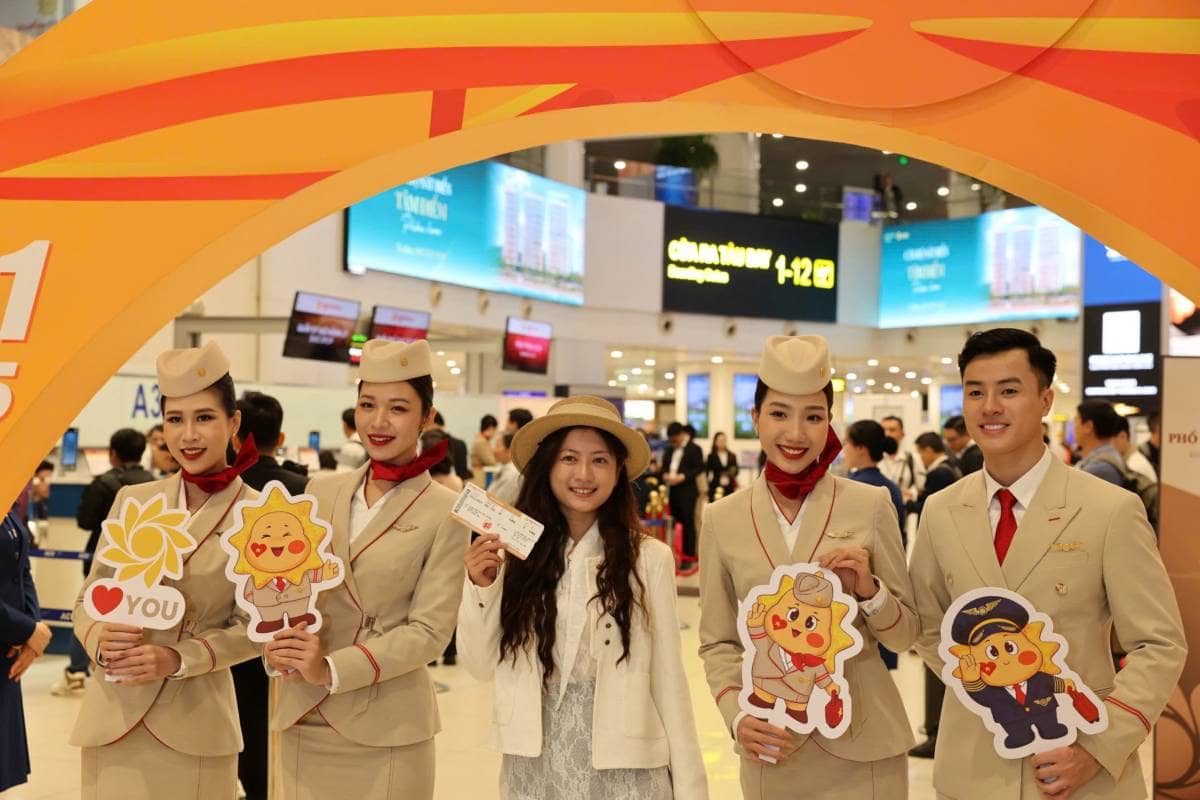 Sáng 1/11, Sun PhuQuoc Airways chính thức cất cánh những chuyến bay đầu tiên đến Phú Quốc
