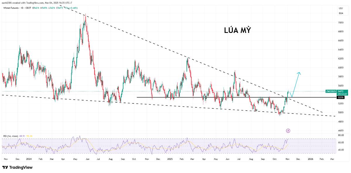 LÚA MÌ BỨT PHÁ: CƠ HỘI MUA TRỞ LẠI KHI TRUNG QUỐC MỞ KHÓA NHẬP KHẨU TỪ MỸ. Giá lúa mì tương lai tại  ...