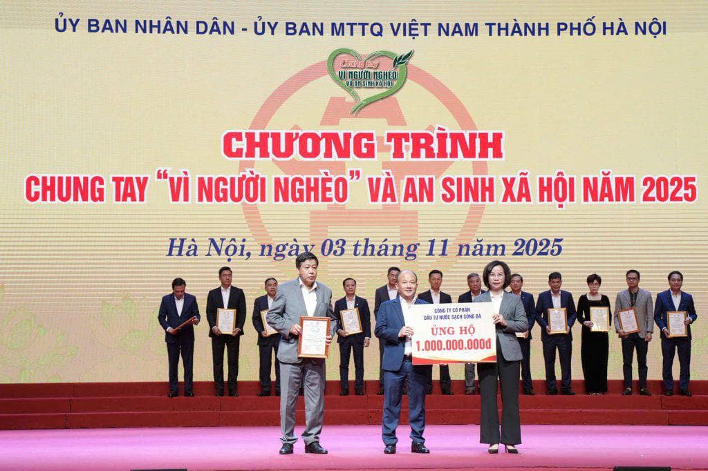 Viwasupco ủng hộ 1 tỷ đồng – Lan tỏa yêu thương, vun đắp an sinh xã hội