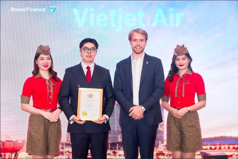 Vietjet thuộc nhóm thương hiệu hàng không lớn nhất ASEAN 2025
