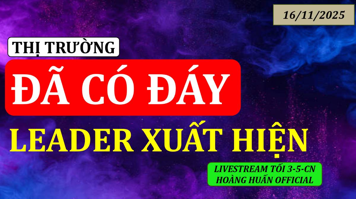 Thị trường đã có đáy, cổ phiếu dẫn dắt xuất hiện.. Dữ liệu được cập nhật đến hết ngày 14.11.2025. Một  ...