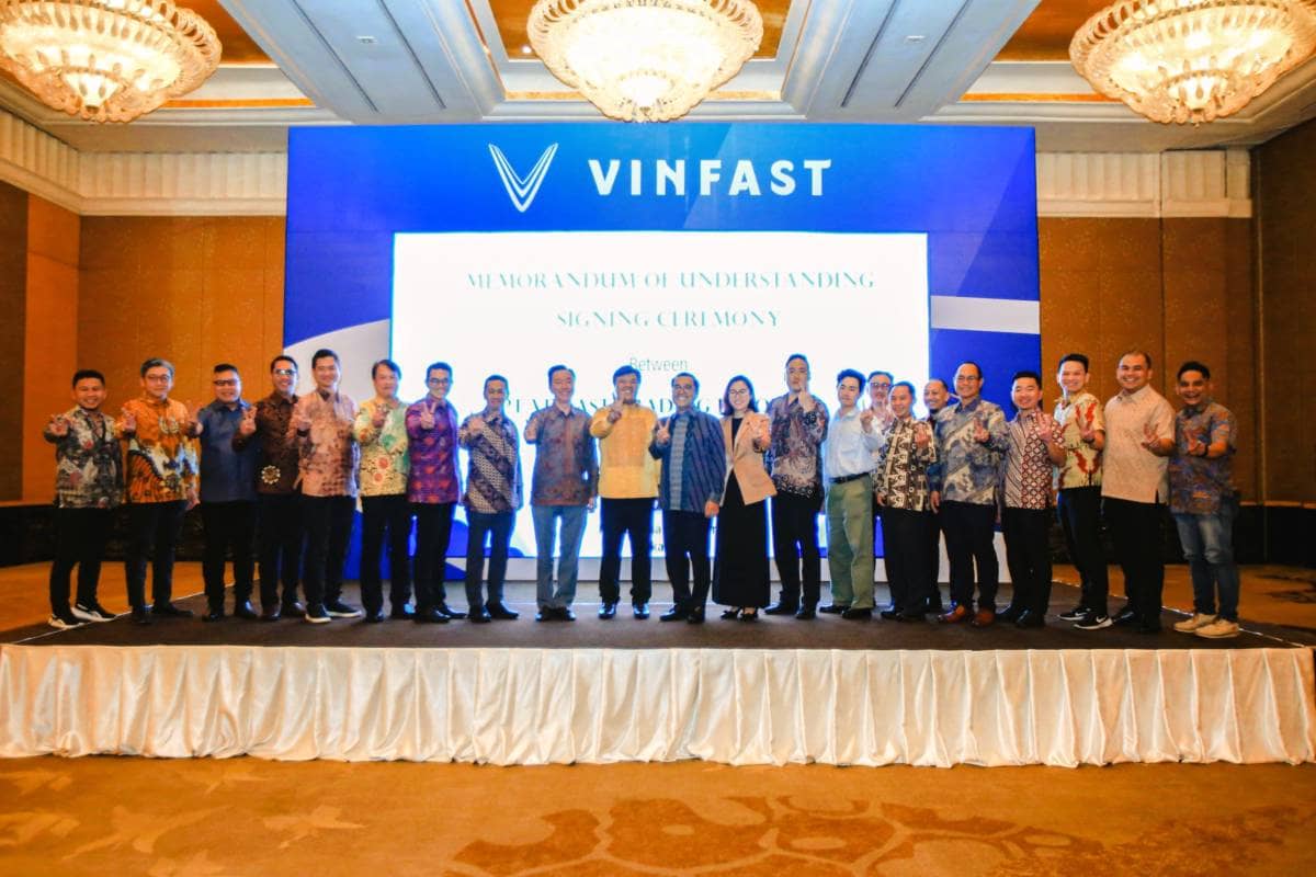 VinFast ký kết MOU với các ngân hàng, công ty tài chính hàng đầu Indonesia để thúc đẩy chuyển đổi