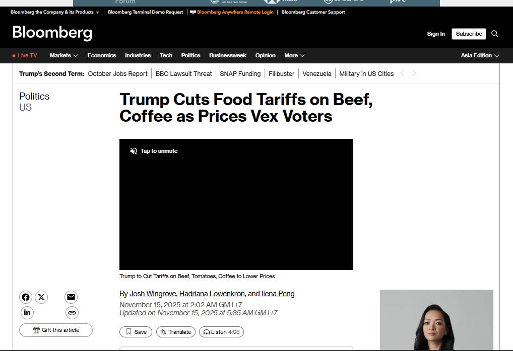 D.Trump lại điều chỉnh mức thuế đối ứng với 1 số mặt hàng, đâu sẽ là nhóm ngành hưởng lợi?