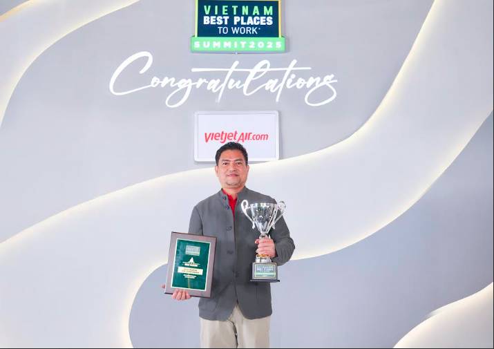 Vietjet, FPT trong top “Nơi làm việc tốt nhất Việt Nam 2025”