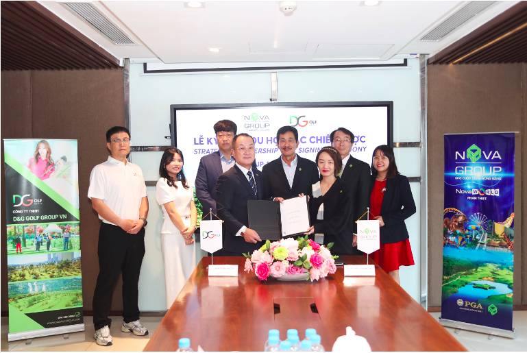 D&G Golf Group hợp tác với Novagroup phát triển Park Golf tại Novaworld Phan Thiết
