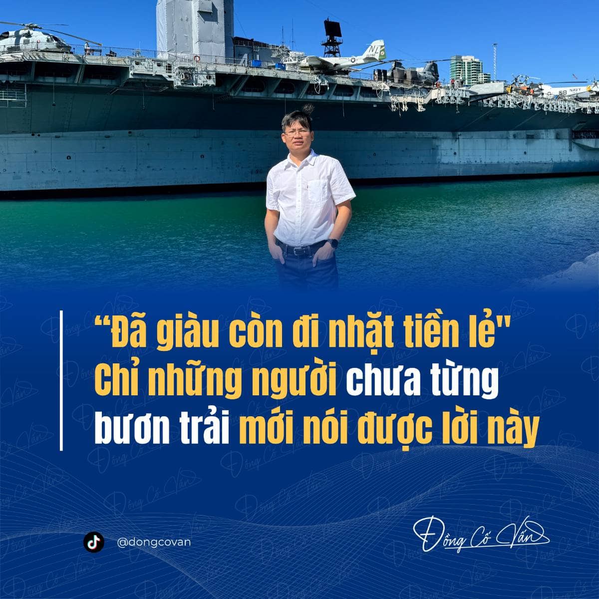 “Đã giàu còn đi nhặt tiền lẻ" – Chỉ những người chưa từng bươn chải mới nói được lời này