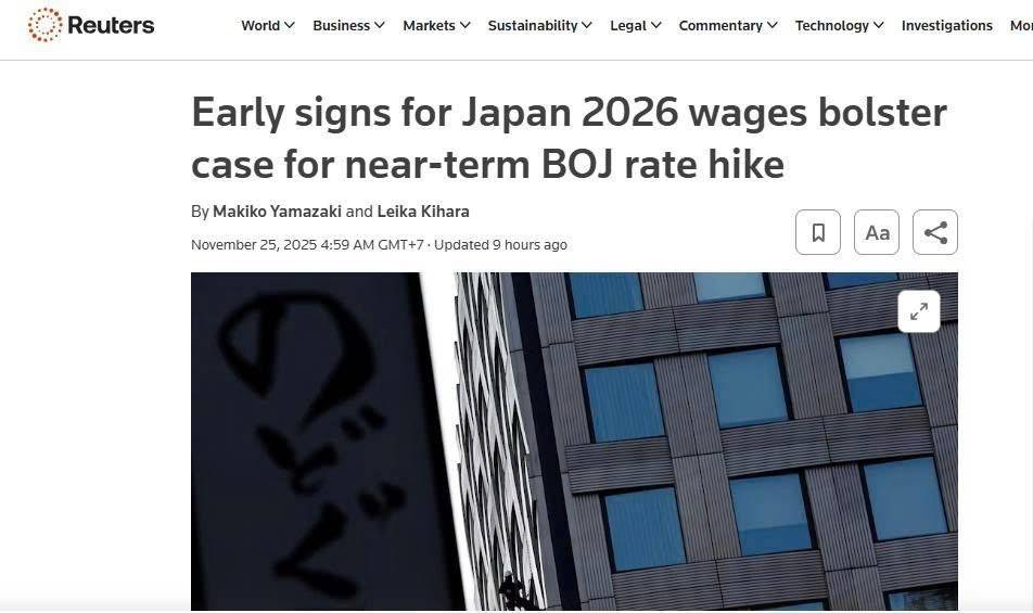 🇯🇵 BOJ Chuẩn Bị Tăng Lãi Suất – Nguy Cơ “Xả Carry Trade” Toàn Cầu. Sau gần một thập kỷ áp dụng lãi  ...