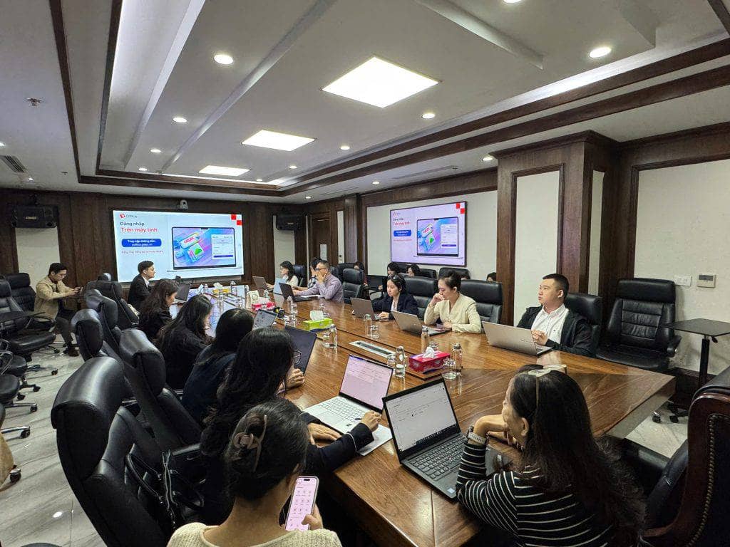 GELEX đào tạo vận hành văn phòng số E-Office cho CBNV