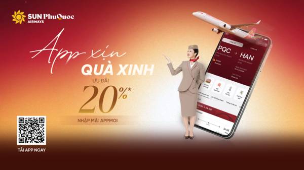 Sun PhuQuoc Airways tung hàng loạt deal siêu hời