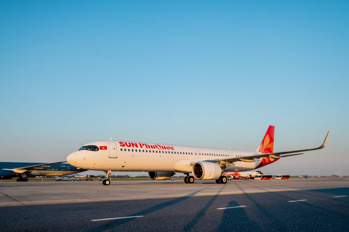 Sun PhuQuoc Airways sẽ mở loạt đường bay thẳng quốc tế tới Hàn Quốc và Đài Loan từ tháng 3/2026