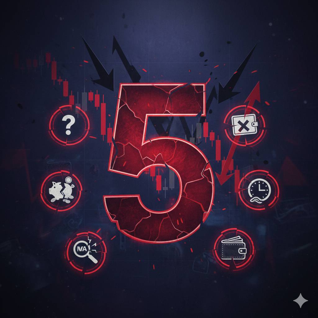 Đừng mắc 5 sai lầm cơ bản này khi đầu tư chứng khoán