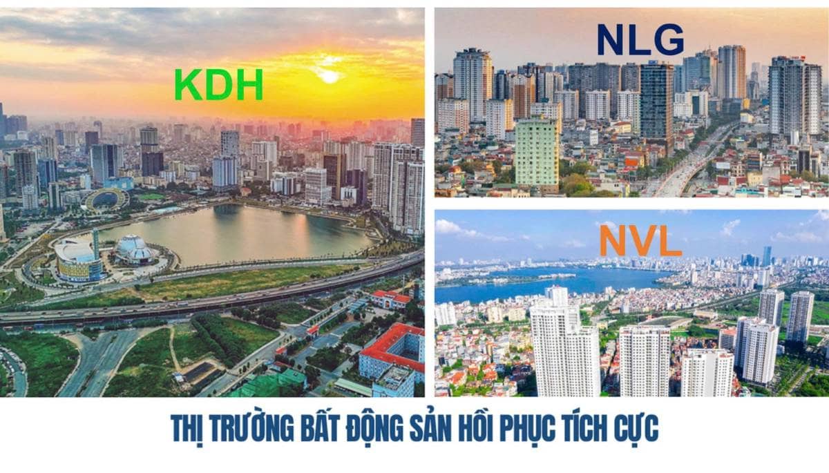 Cơ hội đã đến với nhóm cổ phiếu BĐS (KDH, NLG, NVL,…)?