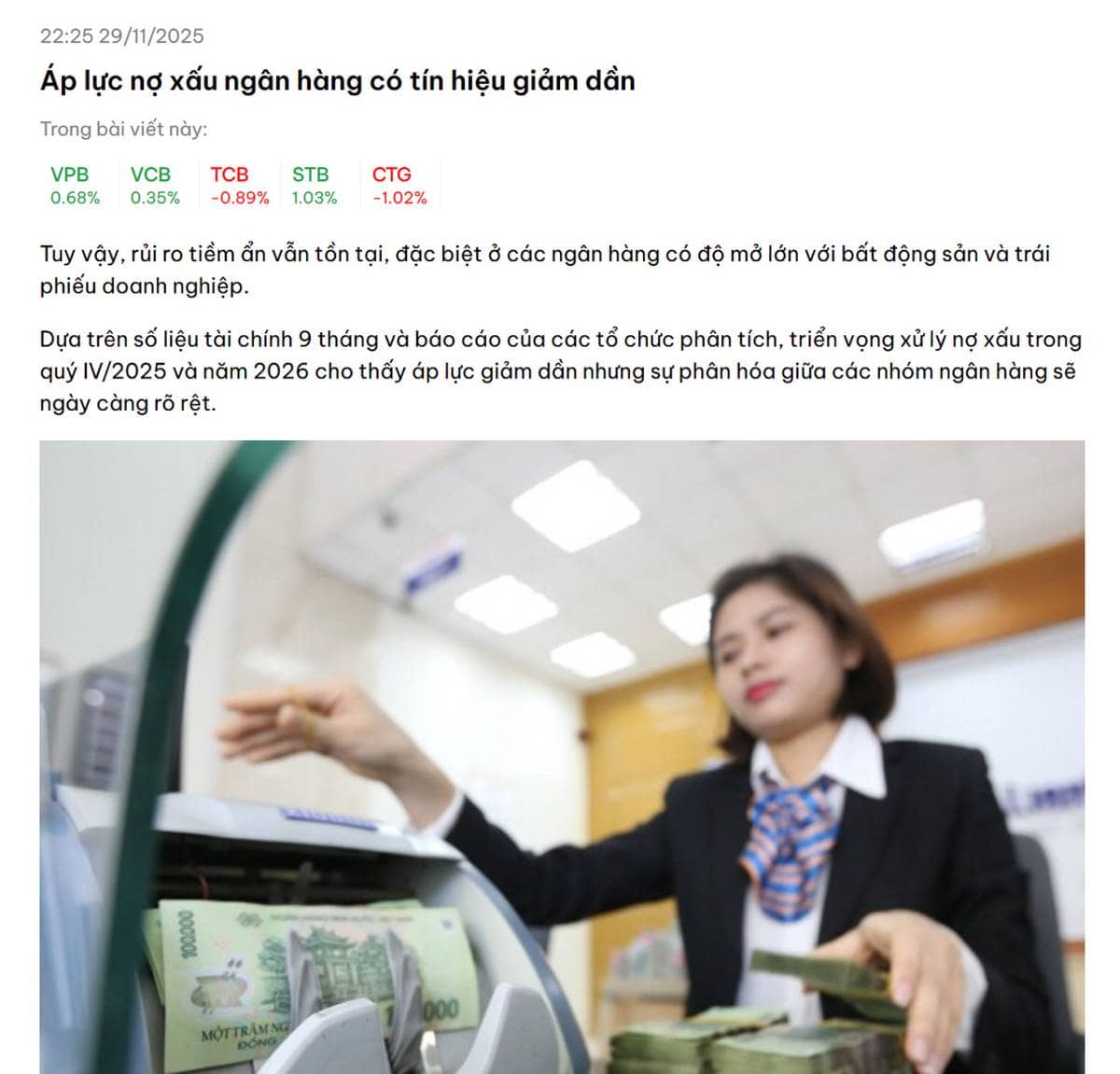 Market recap: Tuần thứ nhất - tháng 12
