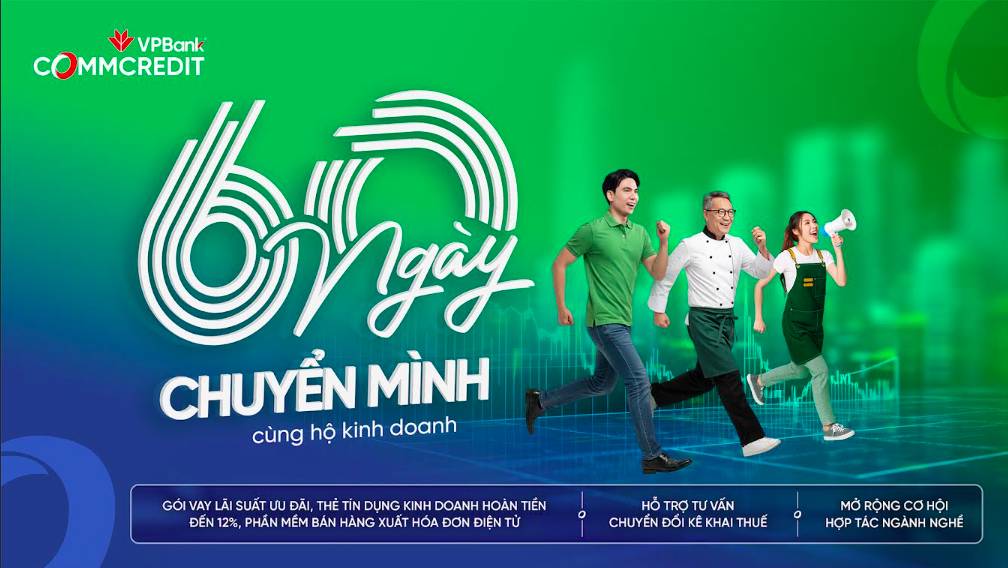 VPBank đồng hành cùng hộ kinh doanh trong 60 ngày cao điểm chuyển đổi thuế