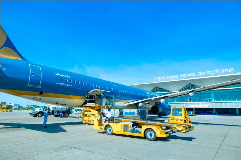 Vietnam Airlines khai thác trở lại các chuyến bay từ sân bay Vinh