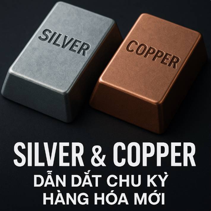 Bạc & Đồng: Hai Ngôi Sao Sáng Trong Chu Kỳ Siêu Tăng Hàng Hóa Mới