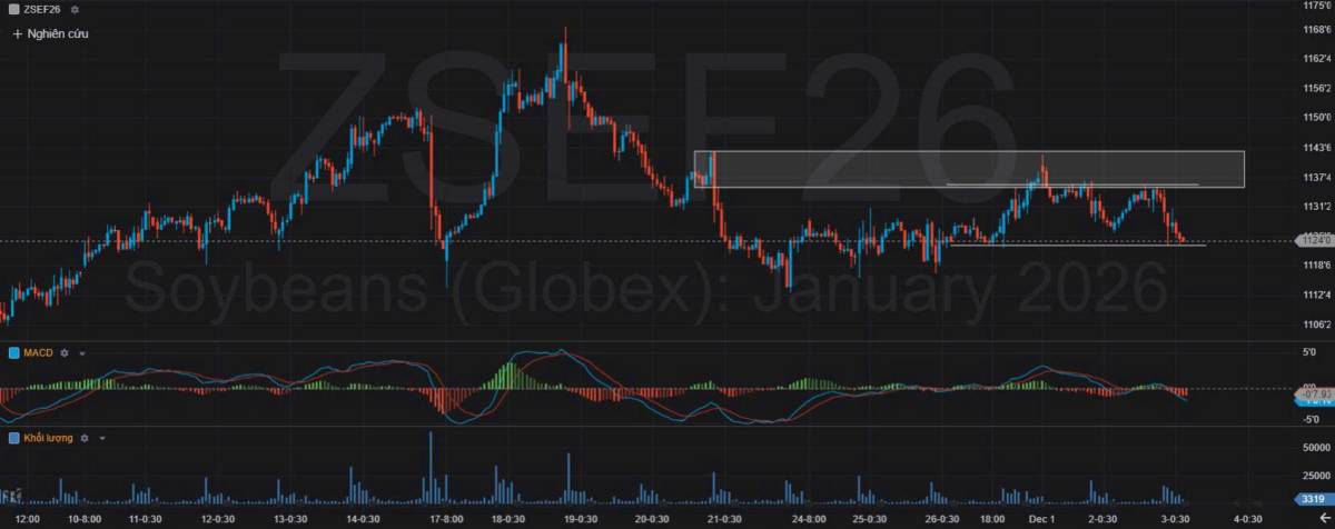 Bản Tin Nhóm Nông Sản Ngày 03/12/2025
