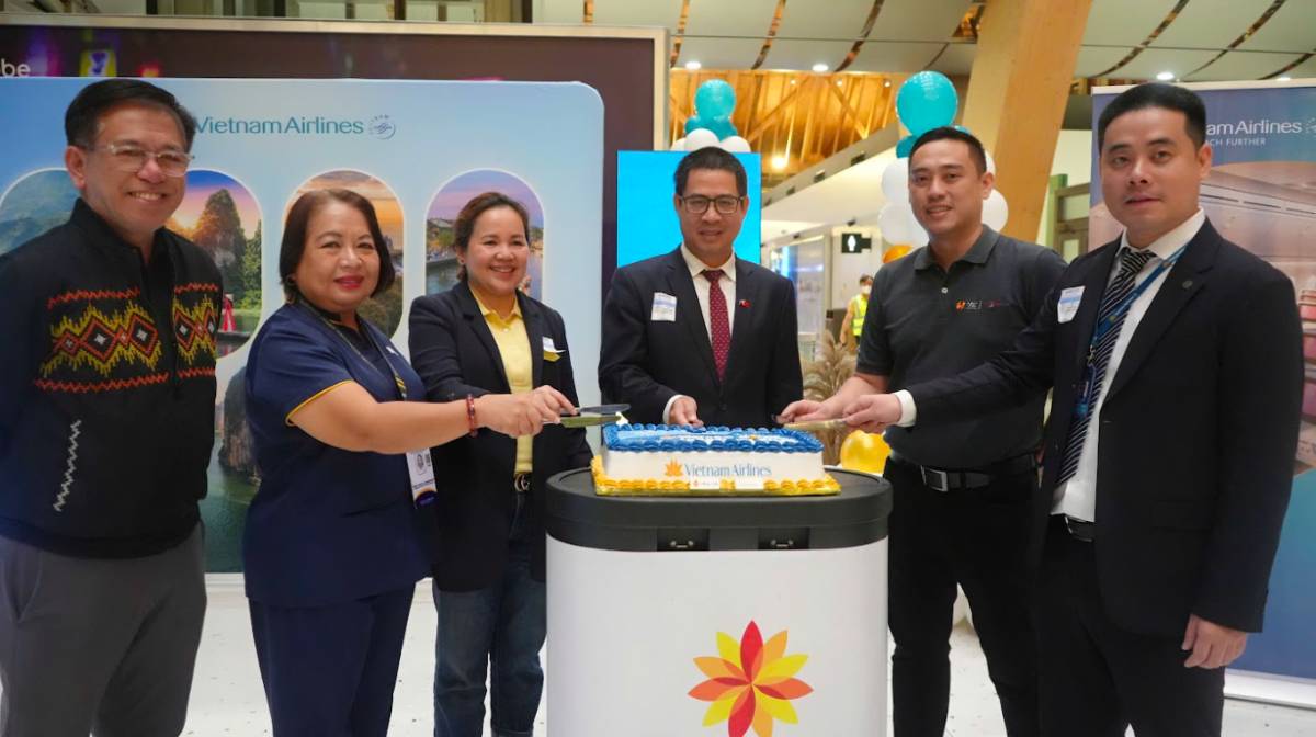Vietnam Airlines khai trương đường bay thẳng đầu tiên kết nối Hà Nội - Cebu