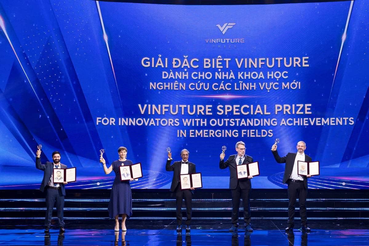 Vinfuture 2025 - Vinh danh 4 công trình khoa học “Cùng vươn mình – Cùng thịnh vượng”