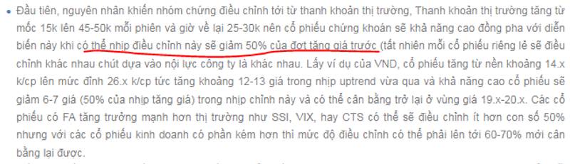 SHS – Ngắn hạn hồi lên bao nhiêu