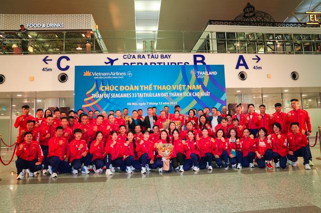 Vietnam Airlines đồng hành cùng thể thao Việt Nam tại SEA Games 33 và ASEAN Para Games 13